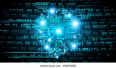 future technology, blue silver cyber security concept background, abstract hi speed digital internet.motion move speed blur. wave vector