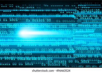 future technology, blue silver light cyber security concept background, abstract hi speed digital data internet website. motion move speed blur. pixel