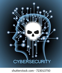 Future technology. Cybersecurity concept background. Motion move blur. Abstract network. The file is saved in the version AI10 EPS.