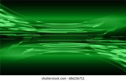 future technology, green cyber security concept background, abstract hi speed digital internet.motion move blur. pixel. vector