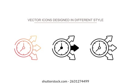 Futuro diseño de icono de Tecnología con fondo blanco ilustración de stock