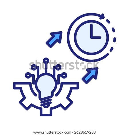 Future Technology Icon Element For Design