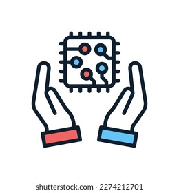 Future Technology icon in vector. Logotype