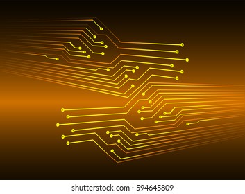 future technology, orange cyber security concept background, abstract hi speed digital internet.motion move blur. pixel . vector
