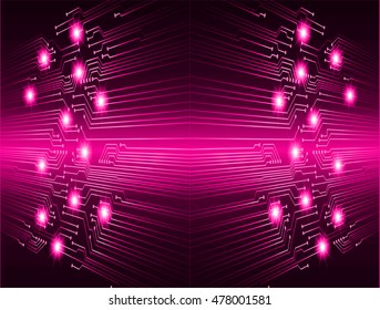 future technology, pink cyber security concept background, abstract hi speed digital internet technology
