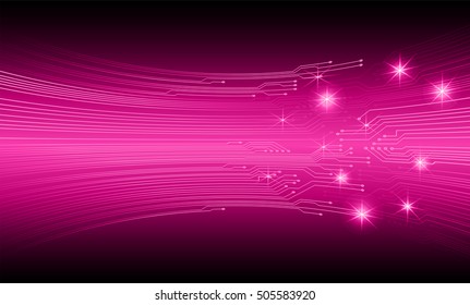 future technology, pink cyber security concept background, abstract hi speed digital internet.motion move speed blur. pixel