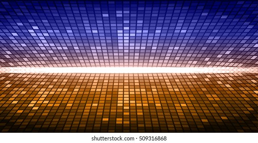 future technology, purple orange cyber security concept background, abstract hi speed digital internet.motion move speed blur. pixel