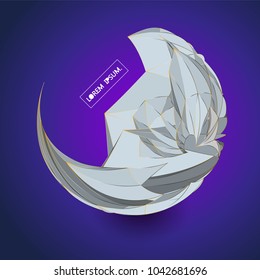 Future technology vector abstract structure