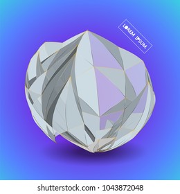 Future technology vector abstract structure