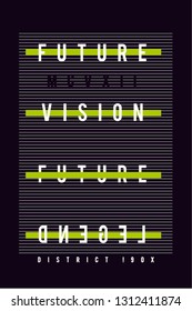 Future vision placement print