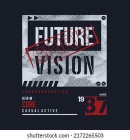 sportlicher, flacher grafischer Typografie-Vektorgrafik, T-Shirt-Design, Illustration, gut für lässigen Stil 