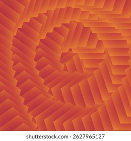 Futuristic Abstract 3D Spiral Design