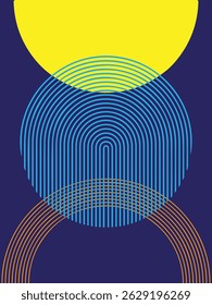 Futuristic Abstract Art with Sharp Geometry