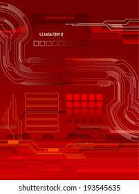 Futuristic abstract background