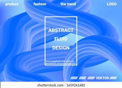 Futuristic Abstract Background. 3d  Abstract liquid fluid color shape. Creative vector concept.  Modern graphic texture. Vector 3d illustration.