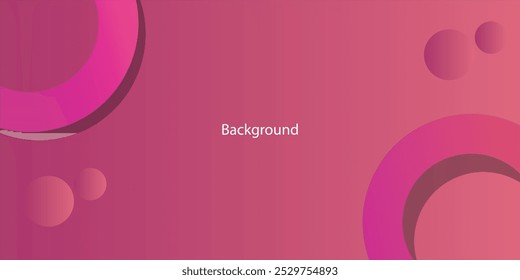 Fondo abstracto futurista azul púrpura rosa con Formas circulares,