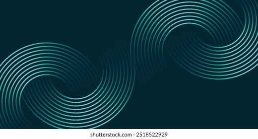 Futuristic abstract background with flowing particles wave. Shiny moving lines design element. Digital future technology concept. Suit for banner, website, business, corporate, cover, brochure