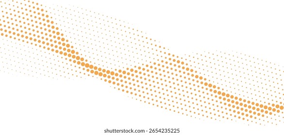 Futuristic abstract background with flowing particles wave.  Digital future technology concept. Suit for banner, website, business, corporate, cover, brochure