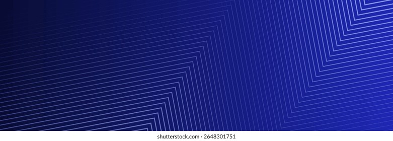 Futuristischer abstrakter Hintergrund mit glühender Welle. Glänzendes Design-Element für bewegte Linien. Moderne blaue Gradienten fließende Wellenlinien. Technologiekonzept.