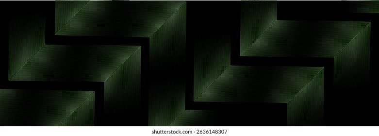 Futuristic abstract background with green arrow-shaped lines on a dark backdrop. Perfect for tech, gaming, esports, and digital interfaces