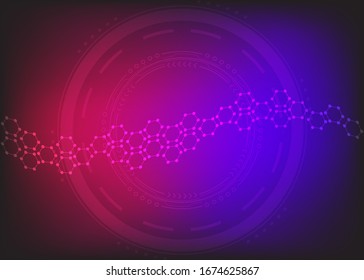 futuristic abstract background hi technology concept design illustration
