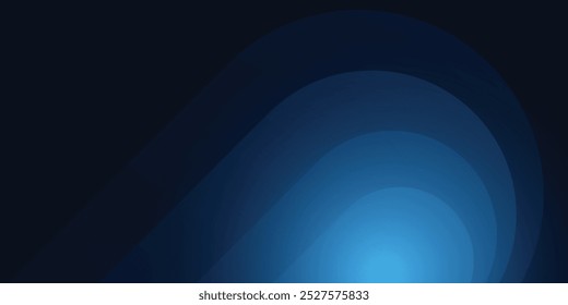 Futuristischer abstrakter Hintergrund. Moderne diagonale geometrische Formen mit blauem Farbverlauf. Dynamisches Formdesign. Digitales Zukunftstechnologie-Konzept.