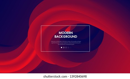 Futuristic abstract background modern design with Vibrant Gradient and Light Effect. Fluid Shape. Liquid Form Movement. Landing Page. Template for websites, or apps.Vector. 