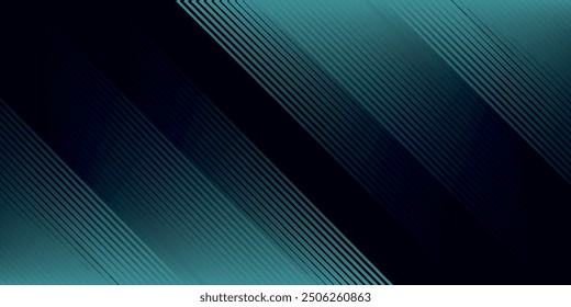 Futuristic abstract background with overlap layer. Modern geometric shapes lines design elements. Glowing blue lines. Future technology concept