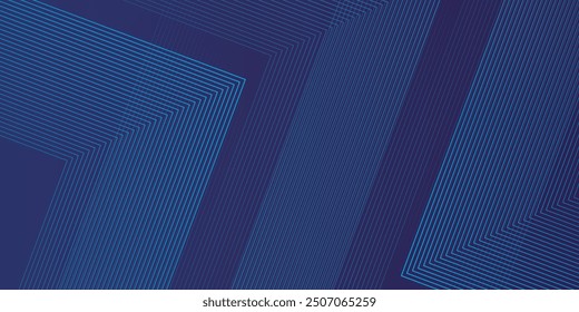Futuristic abstract background with overlap layer. Modern geometric shapes lines design elements. Glowing blue lines. Future technology concept. Suit for poster, banner, brochure, corporate, website