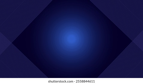 Futuristic abstract background with overlap layer. Future technology concept. Modern geometric shapes lines design elements. Glowing blue lines.