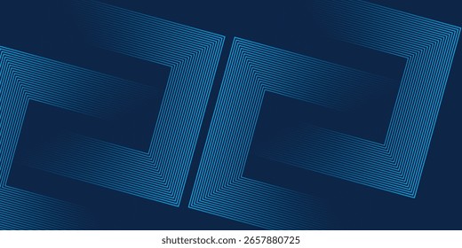Futuristic abstract background with overlap layer. Future technology concept. Modern geometric	
