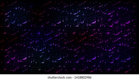 Futuristic abstract background. Purple light. Light purple blue vector layout with cosmic stars . Vector illustration.