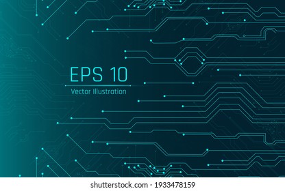 futuristic abstract background. Server, internet, speed. Futuristic tunnel HUD. Motion graphics for an abstract data center .vector illustrator,eps10,wireframe,dark green background svg
