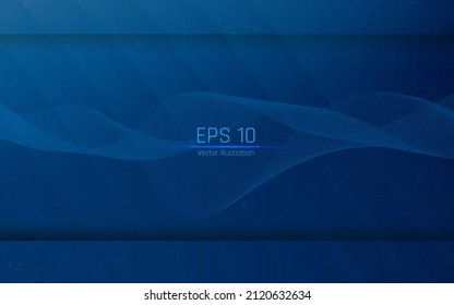 futuristic abstract background. Server, internet, speed. Futuristic tunnel HUD. Motion graphics for an abstract data center .vector illustrator,eps10,wireframe,dark green background