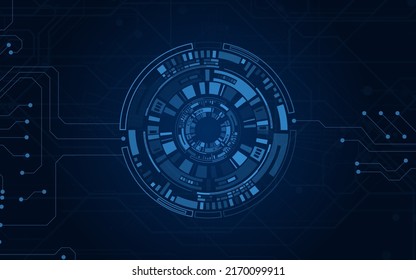 futuristic abstract background. Server, internet, speed. Futuristic tunnel HUD. Motion graphics for an abstract data center .  wireframe ,dark 
 background and  Dotted texture template.