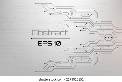 futuristic abstract background. Server, internet, speed. Futuristic tunnel HUD. Motion graphics for an abstract data center .vector illustrator,eps10,wireframe,white background