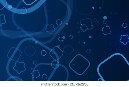 Futuristic abstract background. Server, internet, speed. Futuristic tunnel HUD. Motion graphics for an abstract data center .  wireframe ,dark 
 background and  Dotted texture template.