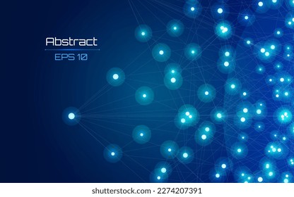 futuristic abstract background. Server, internet, speed. Futuristic tunnel HUD. Motion graphics for an abstract data center .vector illustrator,eps10,wireframe,dark background