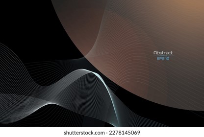 futuristic abstract background. Server, internet, speed. Futuristic tunnel HUD. Motion graphics for an abstract data center .vector illustration ,eps10,wireframe,dark background
