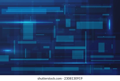 futuristic abstract background. Server, internet, speed. Futuristic tunnel HUD. Motion graphics for an abstract data center .vector illustrator,eps10,wireframe,dark  background