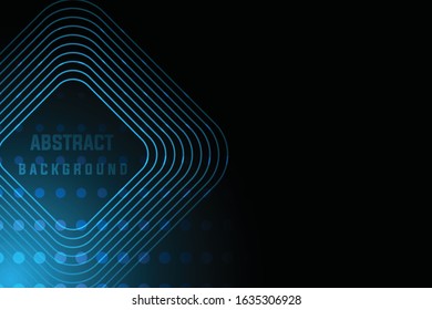 futuristic abstract background template with square shapes