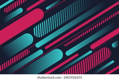 Futuristic abstract background with two-color geometric shapes for banner designs, posters, cover design elements