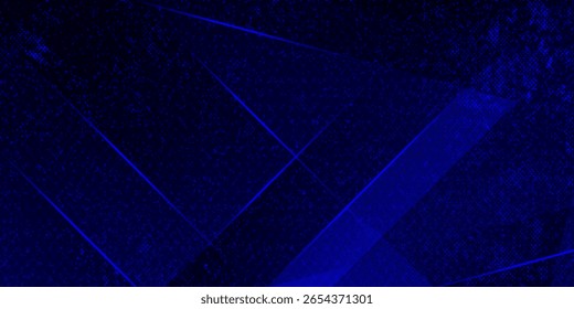 Futuristic abstract blue geometric background with glowing lines and overlapping transparent shapes. Modern digital design perfect for technology, business, and innovation concepts. eps 10