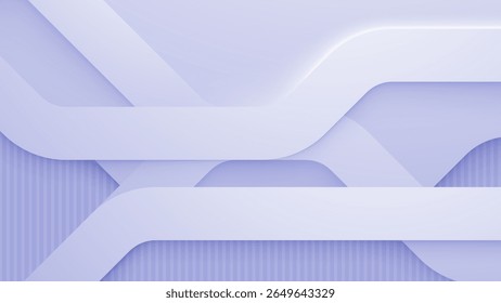 Futuristic Abstract Blue Wave Background with Smooth Lines and Light Pattern