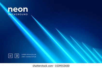 Futuristic abstract colorful vector background with Glowing electric bright neon lines . Abstract Modern Vector Layout
