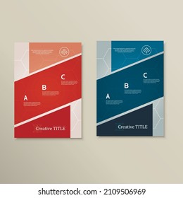 Futuristic abstract design with geometric shapes
