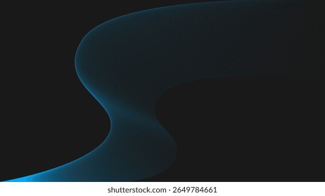 Design abstrato futurista com trilhas leves