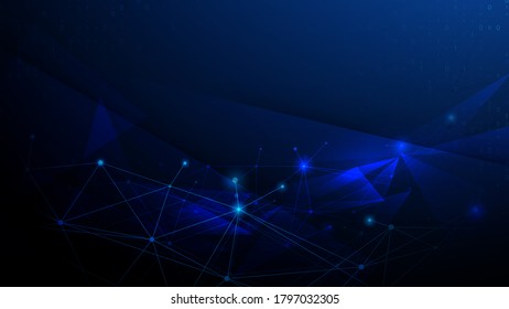 Futuristic Abstract Electronic Circuit Connection technology Background. High Tech Computer with Science and Technology. Vector Illustration