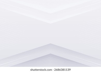 Modelo geométrico abstracto futurista con las líneas blancas para el negocio arquitectónico o el diseño digital del Fondo de pantalla