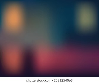 Futuristic Abstract Gradient Background with Dynamic Color